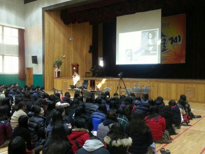 가오 고등학교 입시 설명회